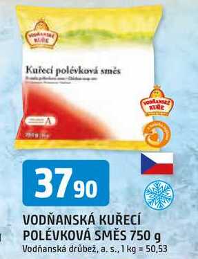 VODŇANSKÁ KUŘECÍ POLÉVKOVÁ SMĚS 750 g