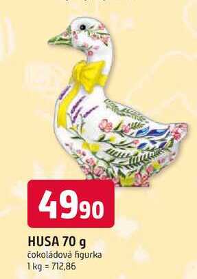 HUSA 70 g čokoládová figurka 