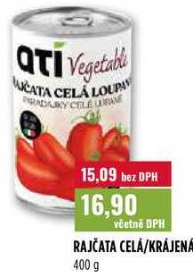 RAJČATA CELA/KRÁJENA 400 g 