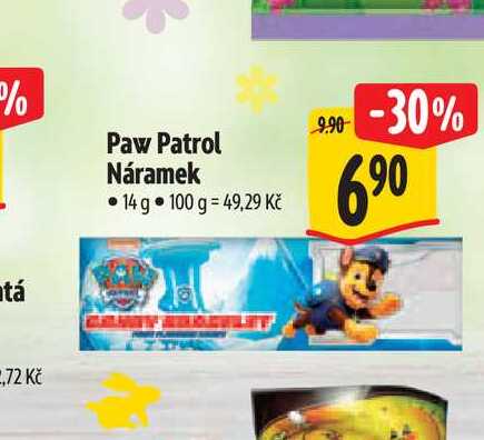 Paw Patrol Náramek 14 g 