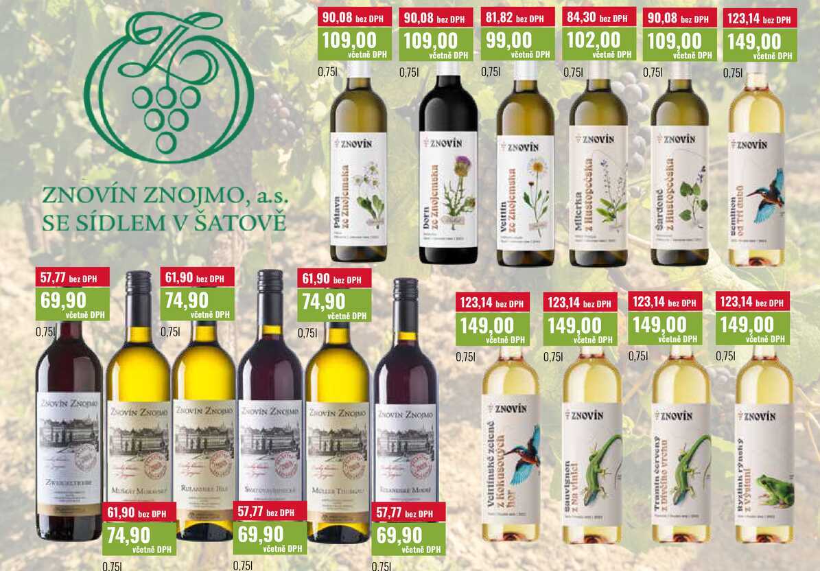 ZNOVÍN ZNOJMO 0,75l