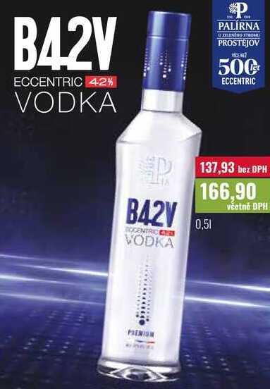 B42V ECCENTRIC 42% VODKA 0,5l