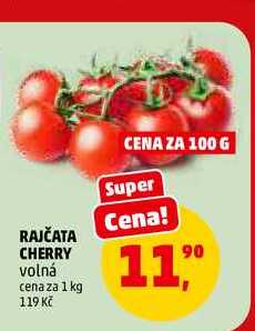 RAJČATA CHERRY, 100 g