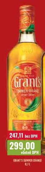 Grant's Summer Orange 0,7l