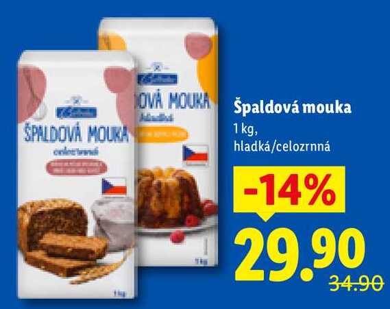 Špaldová mouka, 1 kg