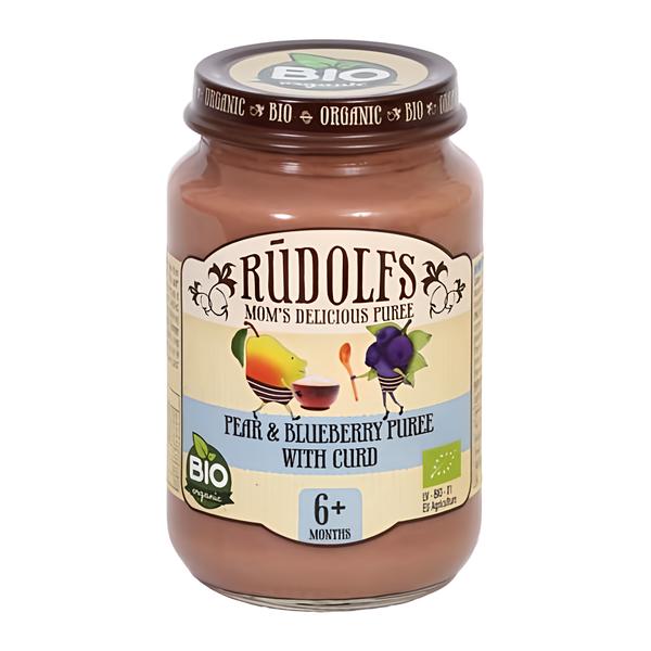 Rudolfs BIO Hruška, borůvky, tvaroh