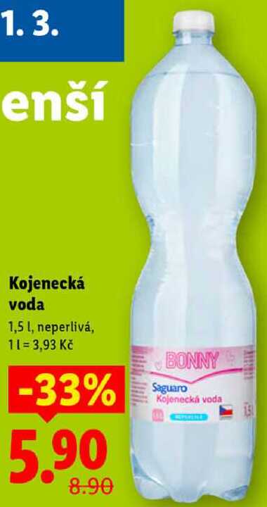 Kojenecká voda, 1,5 l