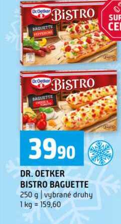 DR. OETKER BISTRO BAGUETTE 250 g vybrané druhy