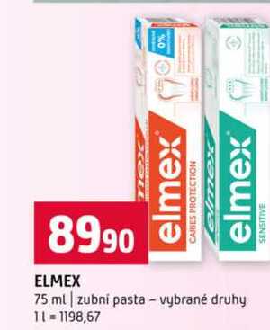 ELMEX 75 ml zubní pasta vybrané druhy