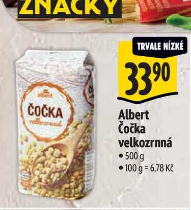   Albert Čočka velkozrnná 500 g  
