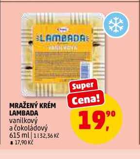 MRAŽENÝ KRÉM LAMBADA, 615 ml 