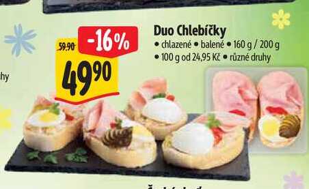   Duo Chlebíčky  160 g