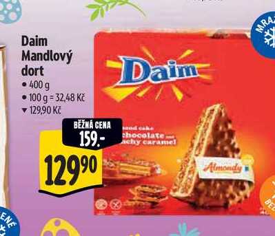   Daim Mandlový dort 400 g 