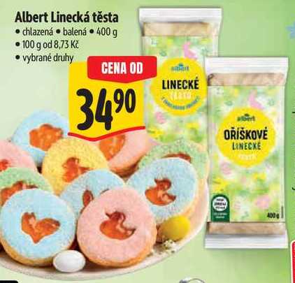 Albert Linecká těsta  400 g