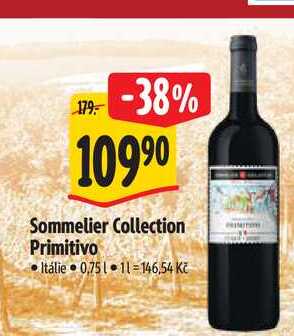   Sommelier Collection Primitivo 0,75 l