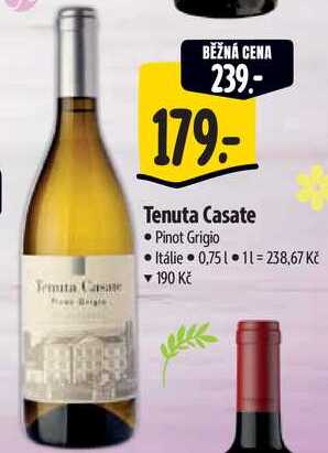 Tenuta Casate Pinot Grigio, 0,75 l