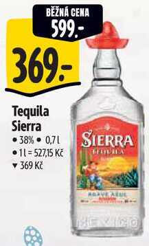 Tequila Sierra, 0,7 l