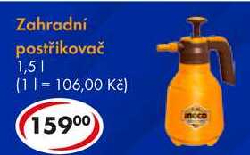 Zahradní postřikovač