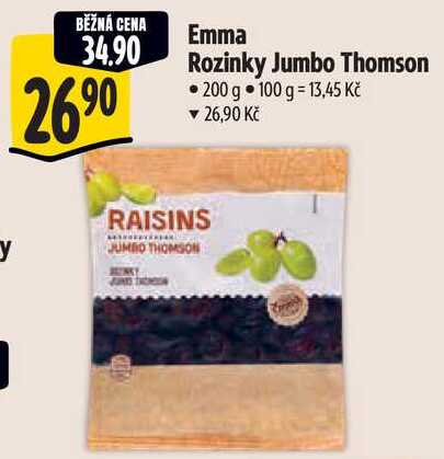 Emma Rozinky Jumbo Thomson, 200 g