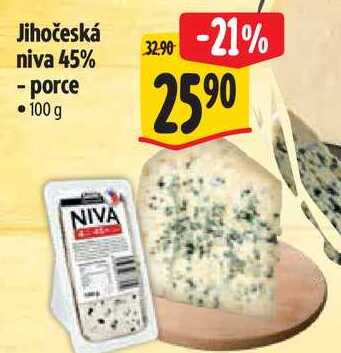 Jihočeská niva 45% - porce, 100 g