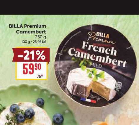 BILLA Premium Camembert 250 g 
