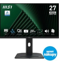 Monitor MSI PRO MP275QPG (PRO MP275QPG) černý