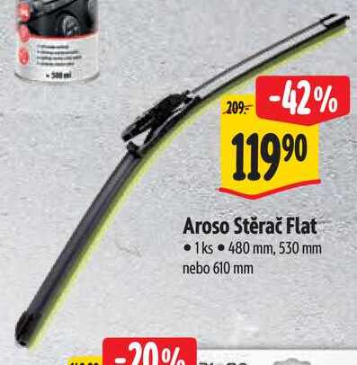 Aroso Stěrač Flat 