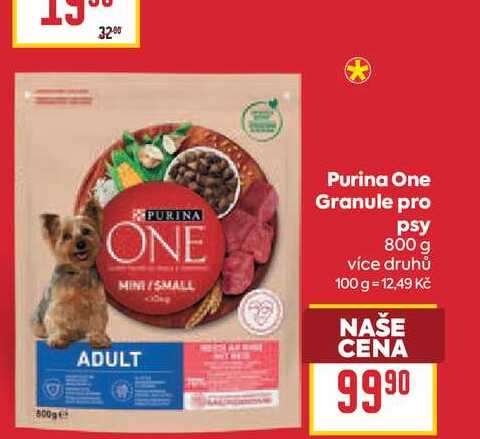 Purina One granule pro psy 800g