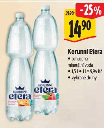 Korunní Etera, 1,5 l
