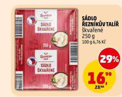 SÁDLO ŘEZNÍKŮV TALÍŘ škvařené, 250 g 
