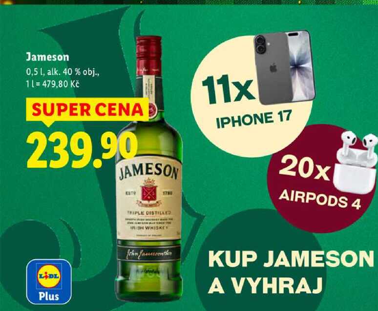 Jameson, 0,5 l