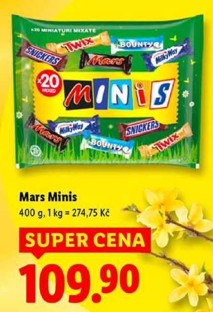 Mars Minis, 400 g