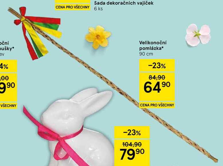 Velikonoční pomlázka, 90 cm  