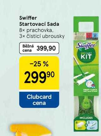 Swiffer Startovací Sada, 8x prachovka, 3x čisticí ubrousky  