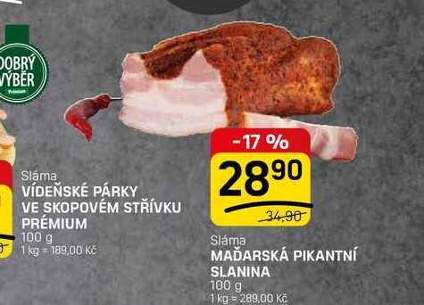 MAĎARSKÁ PIKANTNÍ SLANINA 100 g 