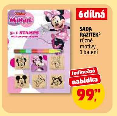 SADA RAZÍTEK, 1 balení 