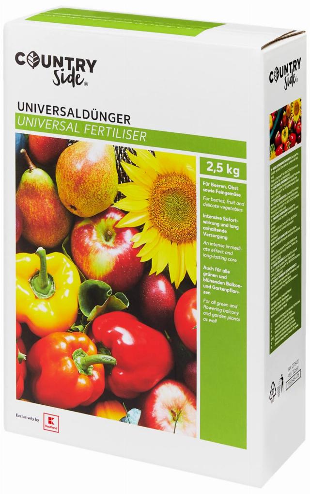 COUNTRYSIDE Univerzální hnojivo hmotnost: 2,5 kg