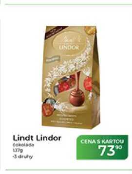 Lindt Lindor čokoláda 137g