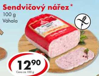 Sendvičový nářez, 100 g