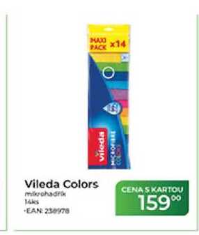 Vileda Colors mikrohadřík 14 ks