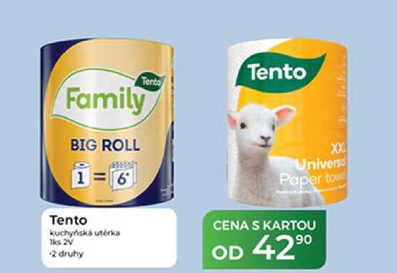 Tento kuchynská utěrka 1ks 2V