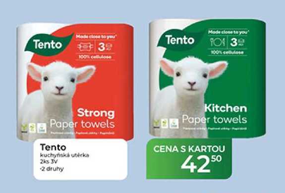  Tento kuchyňská utěrka 2ks 3V