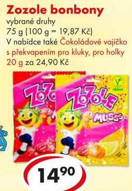 Zozole bonbony, 75 g