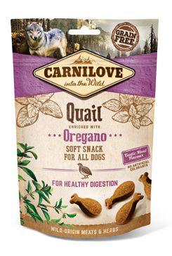 Carnilove Dog Semi Moist snack quail&oregano 200g