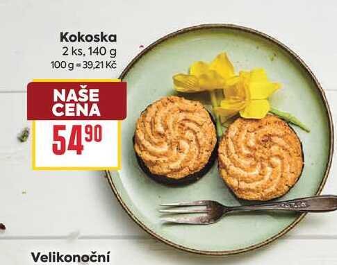 Kokoska 2 ks, 140 g 