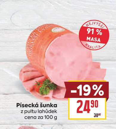 Písecká šunka 100g