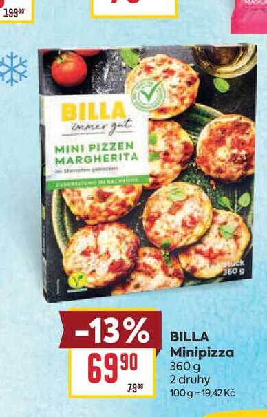 BILLA Minipizza 360 g