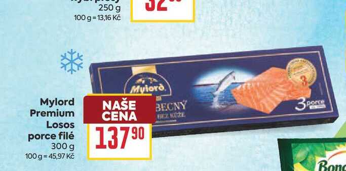 Mylord Premium Losos porce filé 300 g 