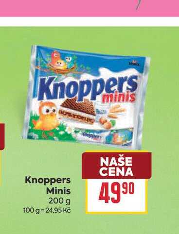 Knoppers Minis 200 g 