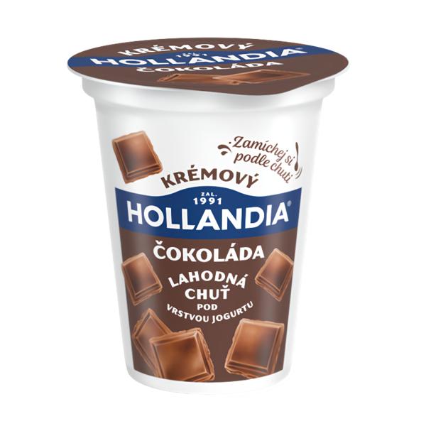 Hollandia Krémový jogurt čokoláda